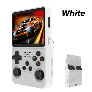 128G Open Source R36S Video Game Console Linux System 3.5 Inch IPS Screen Orange Portable Pocket Video Player 64GG best Games