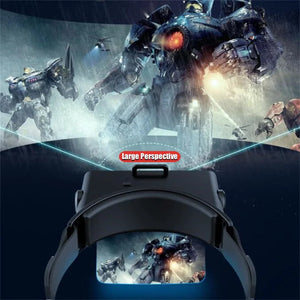 AR-X VR Glasses Virtual Reality 3D Glasses HD IMAX Game Cardboard VR Headset For 4.7-6.3" Smartphone Foldable Enhanced VR Helmet