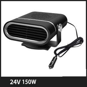 12V 2-in-1 Car Heater Universal Windshield Fast Heating Defrost Defogger 360 Degree Rotation Auto Heater Interior Accessories