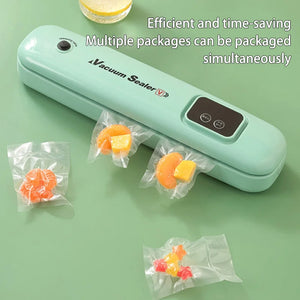 Xiaomi Vacuum Sealer Packaging Machine Food Vacuum Sealer With Free 10pcs Vacuum bags Household Vacuum Food Sealing