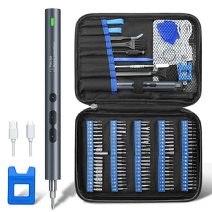 120 in 1 Precision Electric Screwdriver Set Mini Rechargeable Kit Cordless Wireless Bits for Xiaomi Cell Phone Mobile Laptop PC