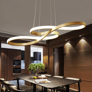 Modern Led Chandelier Light Ceiling Lamp Minimalist  Nordic Living Room Dining Room Study Decorative Lamps