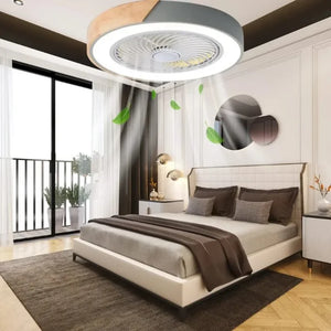 Wood Ceiling Fan Light Remote Control Timing for Bedroom Living Room Nordic Modern Decoration Wooden Lamp Lighting Fans Dimmable - Stereotech