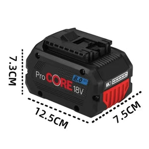 18V 8.0Ah 100% original Bosch rechargeable battery, suitable for tool BAT609 BAT618 GBA18V80 21700 high-power 5C power battery