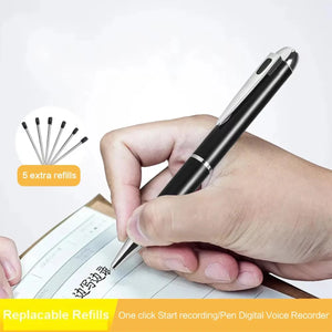 V9 Digital voice recorder professional audio recording 16GB 32GB 64GB 128GB voice recorder business meeting recording video pen