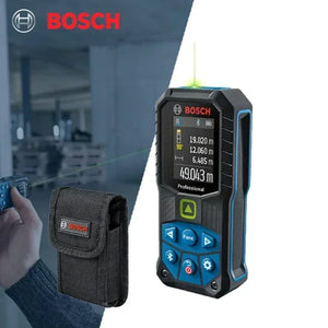 BOSCH Laser Range Finder High Precision Lightweight Modern Screen Measurement Laser Measure RangeFinders GLM50-27CG