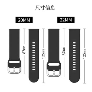 20mm/22mm band For Amazfit GTS/2/2e/3/4