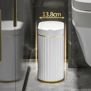 5L/7L/9L Smart Trash Can Electronic Automatic Smart Sensor Garbage Bin Household Toilet Waste Garbage Can for Kitchen Bathroom