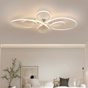 New Modern chandelier Black/White Ceiling Lamp for Living room Bedroom kitchen led chandelier lights for room Light Fixtures