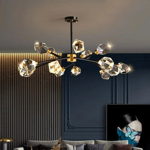 home decorationPendant lights, luxury crystal living room chandelier, dining room Pendant lamp, ceiling light, indoor lighting