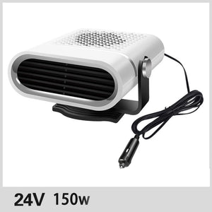 12V 2-in-1 Car Heater Universal Windshield Fast Heating Defrost Defogger 360 Degree Rotation Auto Heater Interior Accessories