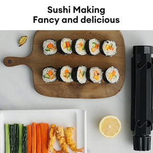 Newest Quick DIY Sushi Maker Set Rice Mold Vegetable Meat Rolling Tool DIY Sushi Making Machine Roll Sushi Making Tool Set