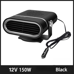 12V 2-in-1 Car Heater Universal Windshield Fast Heating Defrost Defogger 360 Degree Rotation Auto Heater Interior Accessories