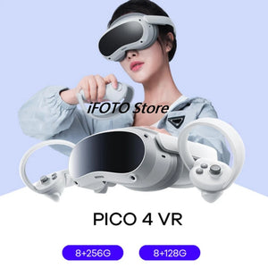 Pico 4 VR Streaming Game Glasses Advanced All In One Virtual Reality Headset Display 55 Freely Popular Games 128G 256G