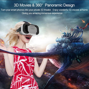 VR Shinecon Casque Headset Virtual Reality Glasses 3D Helmet 3 D For iPhone Android Smart Phone Smartphone Goggles Viar Mobile