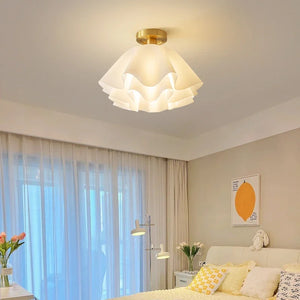 Modern Flower LED Chandeliers For Bedroom High Quality  Ceiling Pendant Lamp Bar Living Room Bedroom Nordic Art Ceiling Light