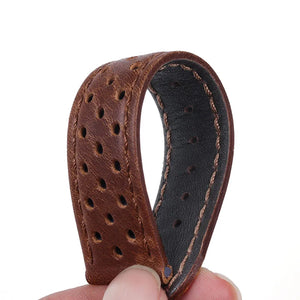Cowhide Breathable Watch Band