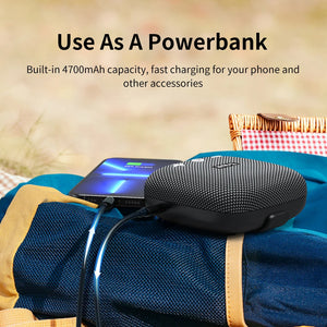 Tribit StormBox Micro 2 Portable Bluetooth Speaker XBass Deep Bass IPX7 Waterproof Small Wireless Speaker For Cycle, Camping