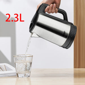 2L Electric Kettle Stainless Steel Kitchen Appliances Smart Kettle Whistle Kettle Samovar Tea Coffee Thermo Pot Gift - Stereotech