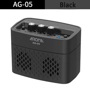 Free shipping! AG-05 5W output Portable Multi-functional Guitar Amplifier Recorder Speaker