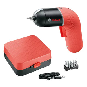 BoschIXO6 Multifunction Professional Cordless Electric Screwdriver Set USB Rechargeable Home DIY Gardening Hand Drill Power Tool