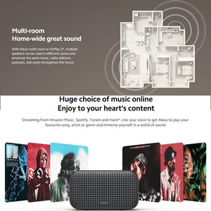 Xiaomi Smart Speaker Lite Global Version Smart Hub AI Speaker 1.75"  Bluetooth Wifi Built in Alexa Works With Mi Home App