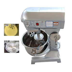 Commercial Dough Mixer Professional Eggs Blender 15L Kitchen Stand Food Cream Mixing Kneading Machine Stainless Steel