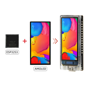 LILYGO T-Display-S3 AMOLED Development Boards for Smart Home Automation System ESP32-S3+1.91 Inch AMOLED Display Modules