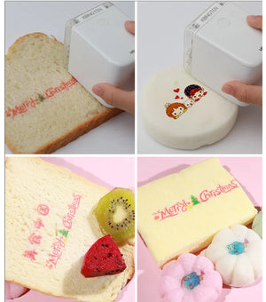 Mbrush Mini Food Color Printer Portable Handheld Inkjet Cake Bread Coffee Printer DIY Wireless Wifi Print Pen Baking Print Cube