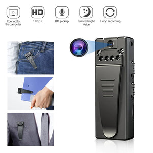 Voice Control Recorder Back Clip Black Z8s Mini Voice Recorder 1080p Professiona Plastics Recorder Camera Recording Pen