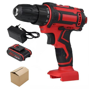 36V 1000W Electric Impact Drill 3 in 1 Electric Cordless Lithium-Ion Battery Mini Electric Power Screwdriver 2 Speed Power Tools