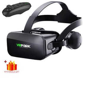 VR Glasses 3D Virtual Reality Headset Helmet For Phone Lenses Goggles Devices Viar Smart Smartphones Controller Cell Game Viewer