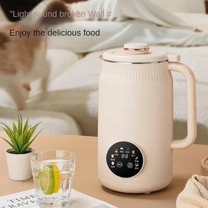 220V Electric Soybean Milk Machine Automatic Intelligent Food Blender Fruit Juicer Water Boiling Kettle Rice Paste Maker - Stereotech