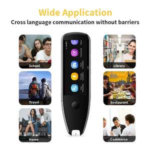 X5Pro Smart Voice Scan Translator Pen Real-Time Multi Language Translation Dictionary Pen Offline/WIFI/Mobile Hotspot Method