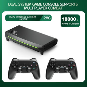 5G WIFI 4K-8K game console TV/cloud computer/game  support run 3 A games PSP N64 PS1 Emulators 128G 18000 Retro Games