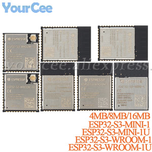 ESP32 ESP32-S3-WROOM-1 ESP32-S3-WROOM-1U ESP32-S3-MINI ESP32-S3-MINI-1U Dual Core 4MB 8MB 16MB MCU WiFi Wireless Module