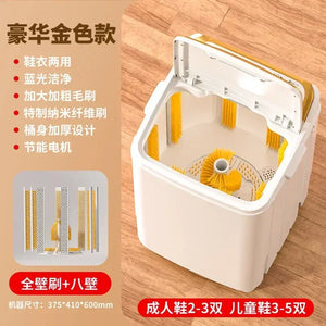 Shoe washing machine, household small shoe brush machine, semi-automatic shoe washer, sock cleaning and laundry artifact