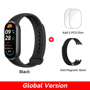 [World Premiere]Global Version Xiaomi Smart Band 9 150+ Sports Modes Sleep Monitoring 1.62" AMOLED Display 21-day Battery Life