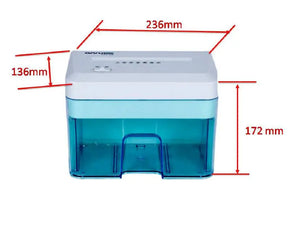 New Multifunctional Shredder Granular Mini Desktop Office Home Electric File Shredder After 2*10mm Home Office Paper Shredder