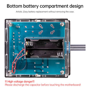 DC 3V electromagnetic transmitter, DIY electronic tool kit, high-voltage electromagnetic cannon, mini voltage converter module