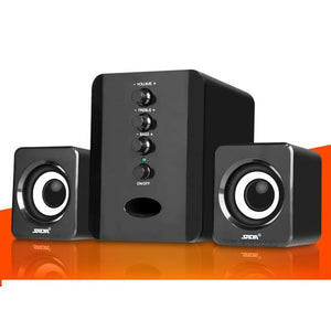 Bluetooth Wireless 2.1 3 Channel Bass Combination Compurtur Speaker Subwoofer 3.5mm Jack Music Loud Support FM TF USB