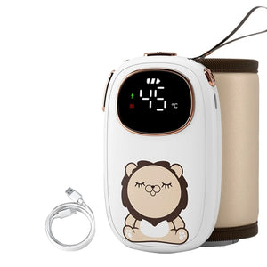 Portable Bottle Warmer Bag Wireless USB Charged Heating Kits for Baby Milk Long Lasting Insulation Bottle Milk Heater