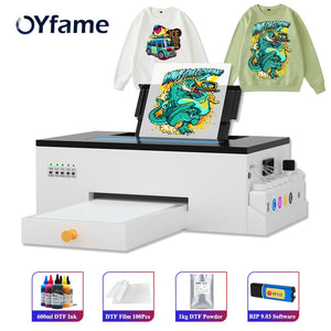 OYfame DTF Printer A4 impresora dtf Direct To Film A4 DTF Printer DTF Printer bundle For Epson L805 t shirt printing machine A4 - Stereotech