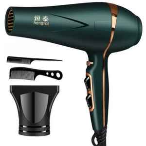 110V,220V Professional Hair Salon Hair Dryer, High-Power High-Speed Blue Light Negative Ion Hair Dryer, US/EU/AU Plug