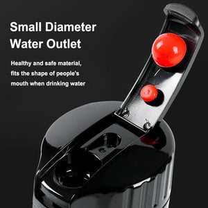 2 in 1 Car Household Electric Kettle Smart Electric Heating Thermos Cup Portable 12V 24V 220V Universal Electric Kettle