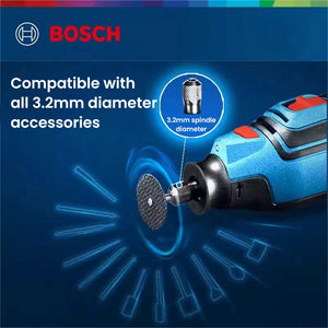 4 IN 1 Power Tool BOSCH GRO 12V-35 Mini Electric Grinder Cutting Machine Polisher Electric Drill Flashlight Cordless Rotary Tool