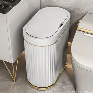 5L/7L/9L Smart Trash Can Electronic Automatic Smart Sensor Garbage Bin Household Toilet Waste Garbage Can for Kitchen Bathroom