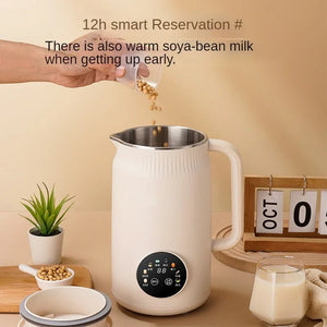 220V Electric Soybean Milk Machine Automatic Intelligent Food Blender Fruit Juicer Water Boiling Kettle Rice Paste Maker - Stereotech