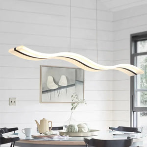 Modern LED Pendant Lamps Home Decor Long Chandelier Dinning Livingroom Restaurant Kitchen Office Lights Pendant Lights Fixtures