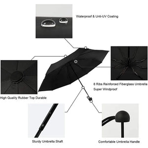 Foldable Umbrella 6 Ribs Lightweight UV Ultraviolet Protection Parasol Mini Rainproof Capsule Umbrella Household Merchandises